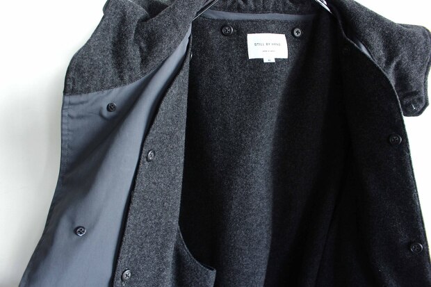 Still by hand ウールライナーフードコート CO02213 [Lampa]