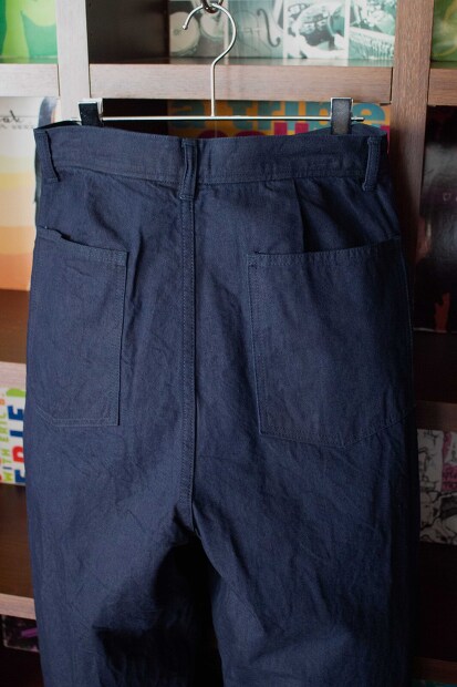 Still by hand 10oz オリジナルセルビッチデニムワイドパンツ DN02231