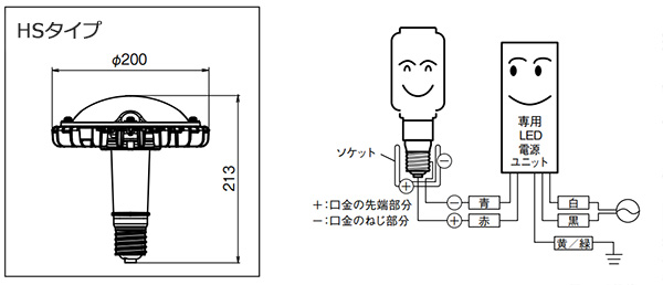 LDRS63N-H-E39/HS/H300A || LED電球 岩崎電気 レディオックLEDアイ