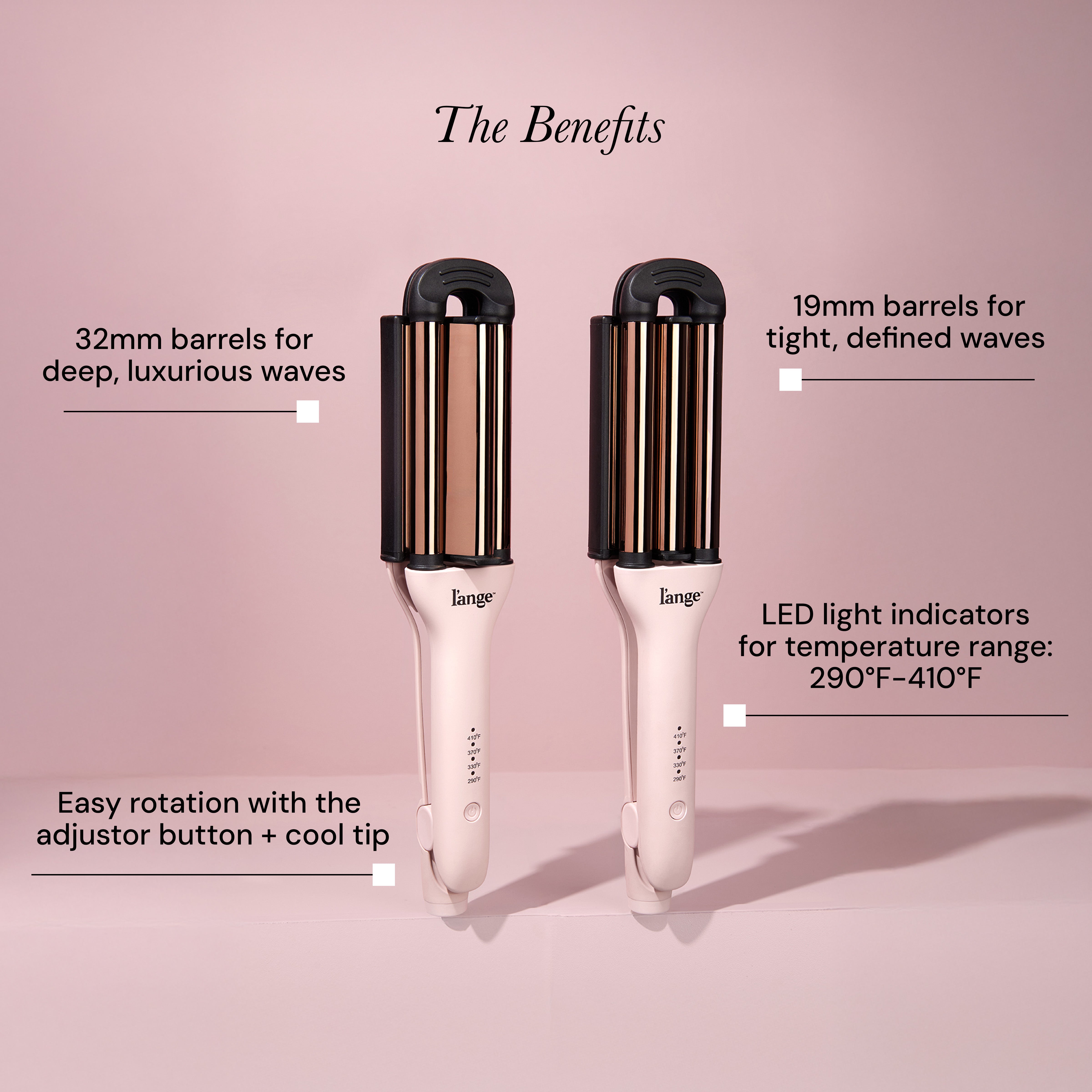 VersaWaver Adjustable Titanium Waver - L'ange Hair