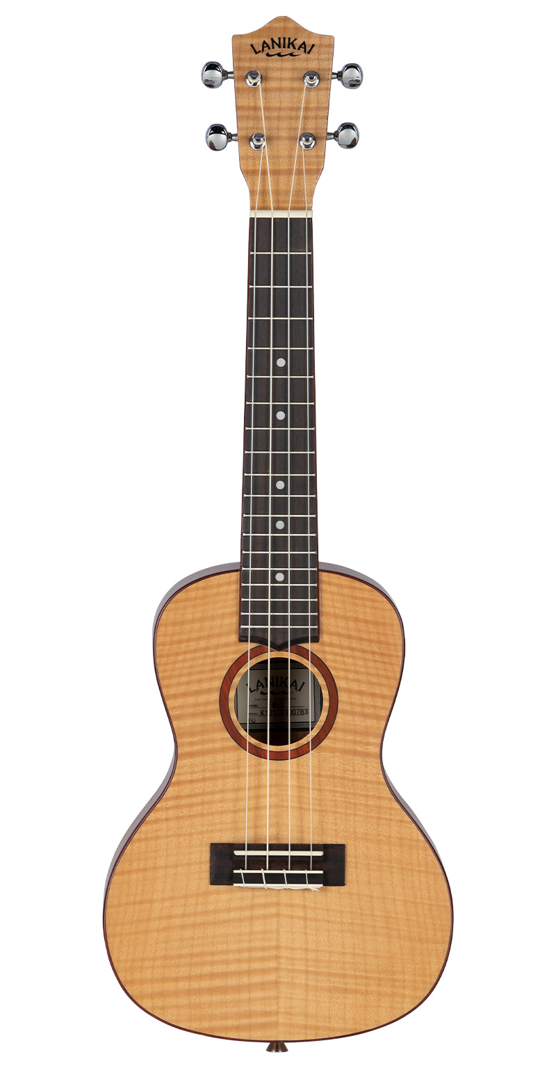 Flame Maple Concert Ukulele - Lanikai Ukuleles