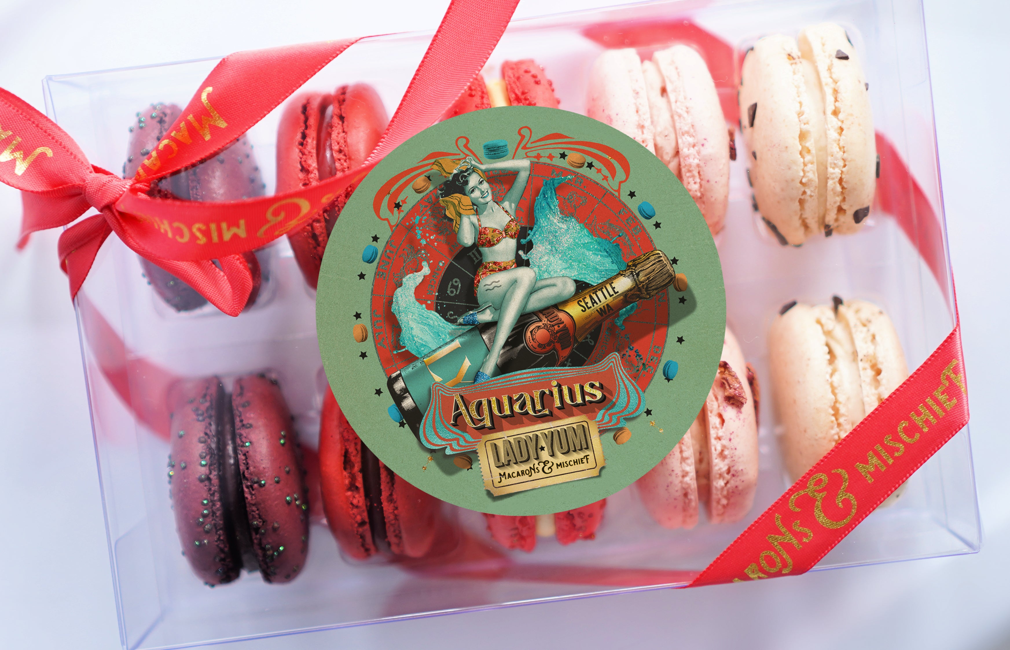Custom Zodiac Macaron Gifts Shipped Nationwide | Lady Yum