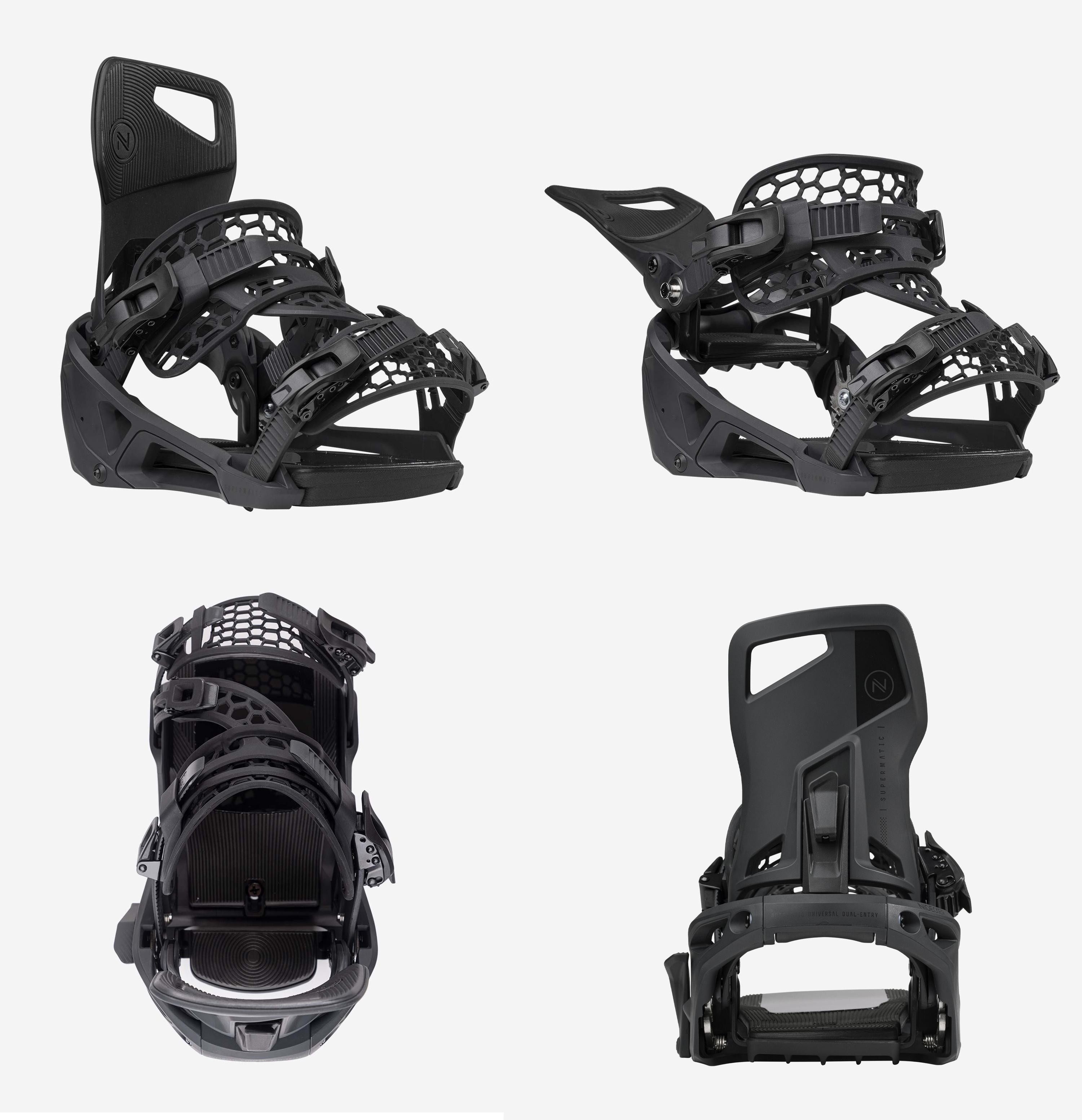 □ Nidecker □ Supermatic Bindings 2023-24 / Olive - LADE STORE