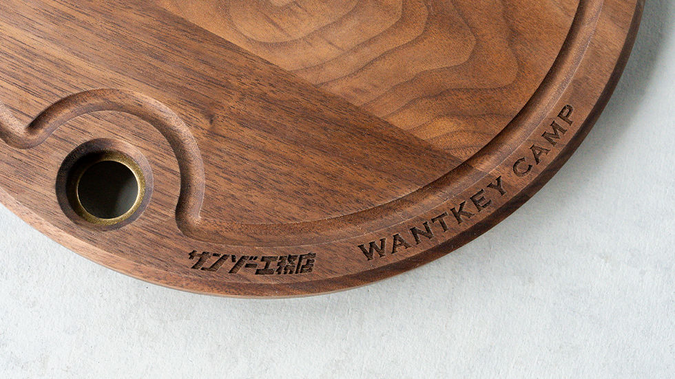 WANTKEY CAMP×サンゾー工務店 KC TOP PLATE – Black Label