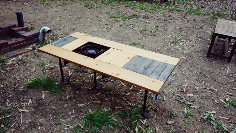 開拓Act.37｜タフまる内蔵テーブルDIY│LABOLIER