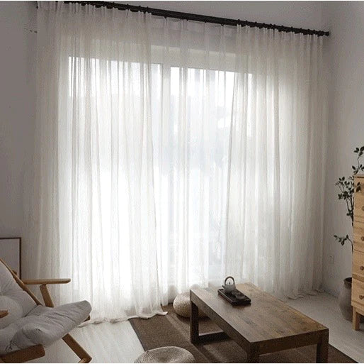La brise ホワイトリネンレースカーテン – La brise curtain