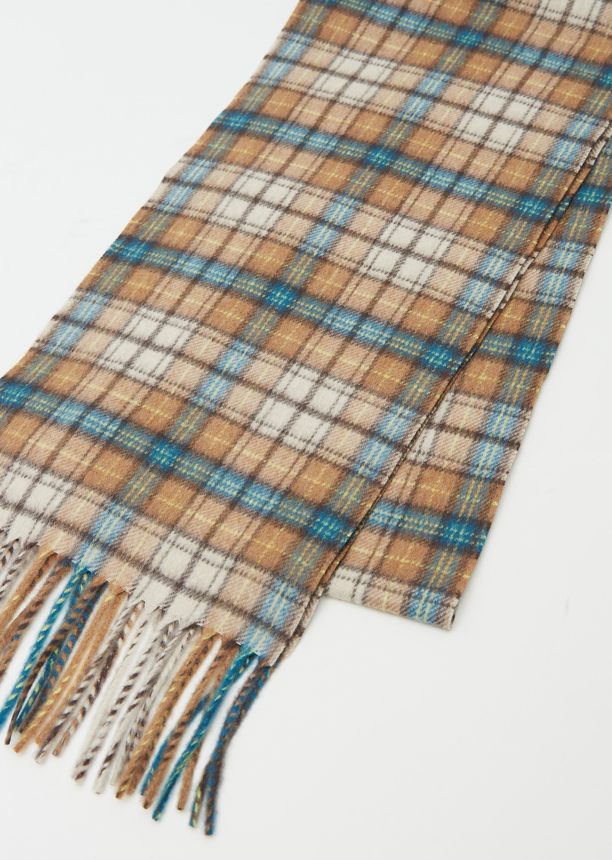 Cashmere Check Stole – La Garçonne