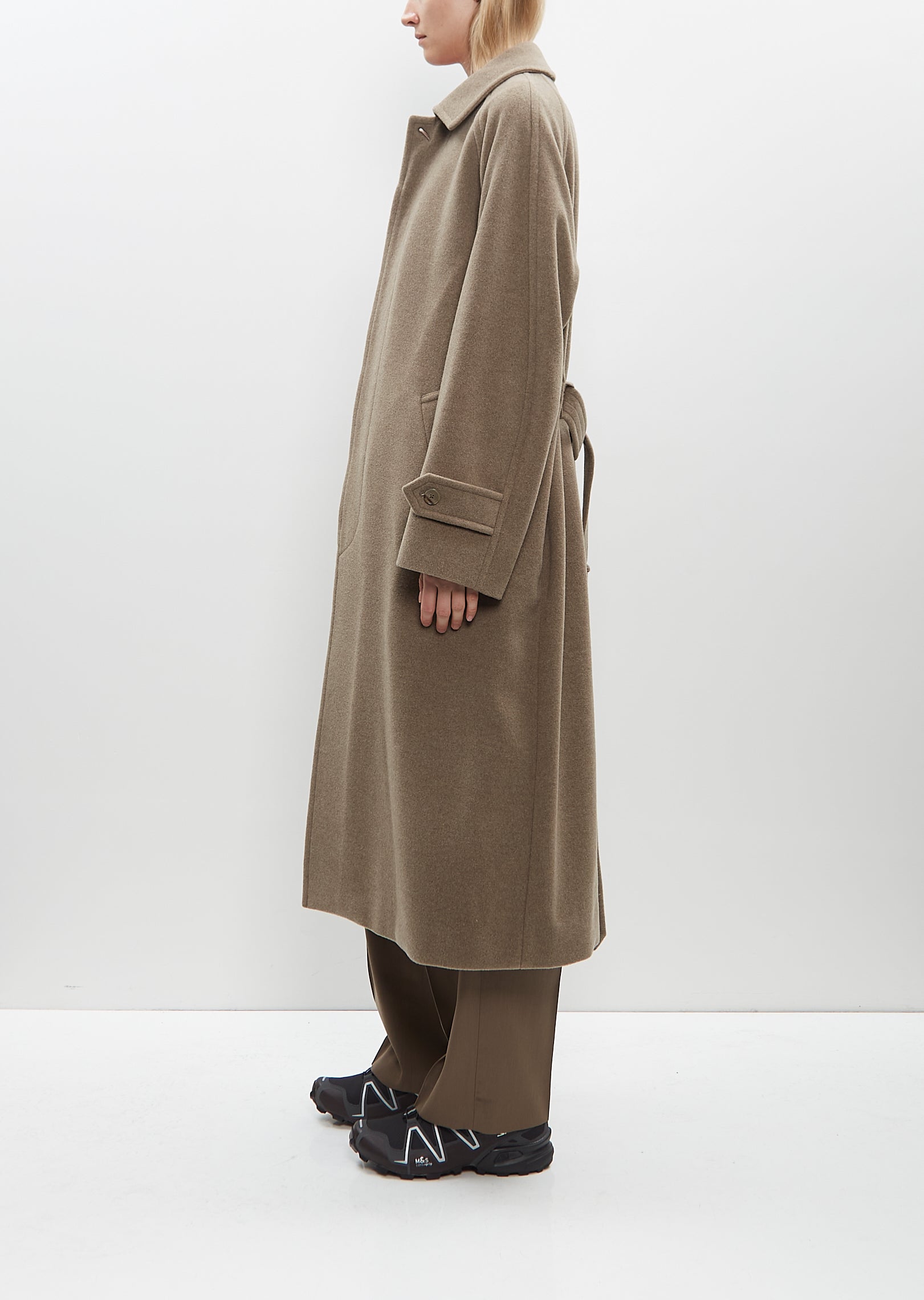 CTHY Super140'sJackalWOOL SOUTAIN COLLAR