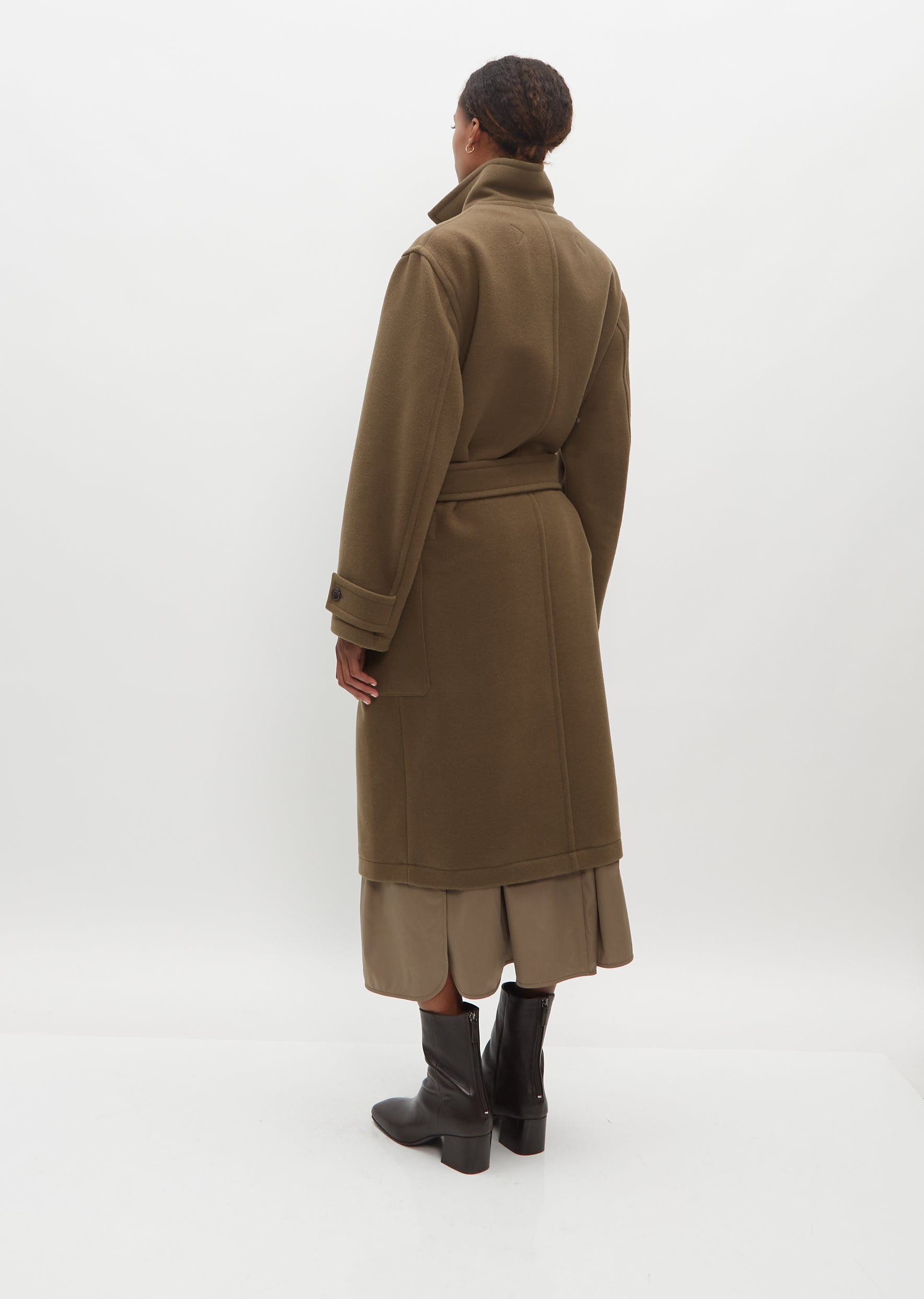 Wrap Wool Coat – La Garçonne