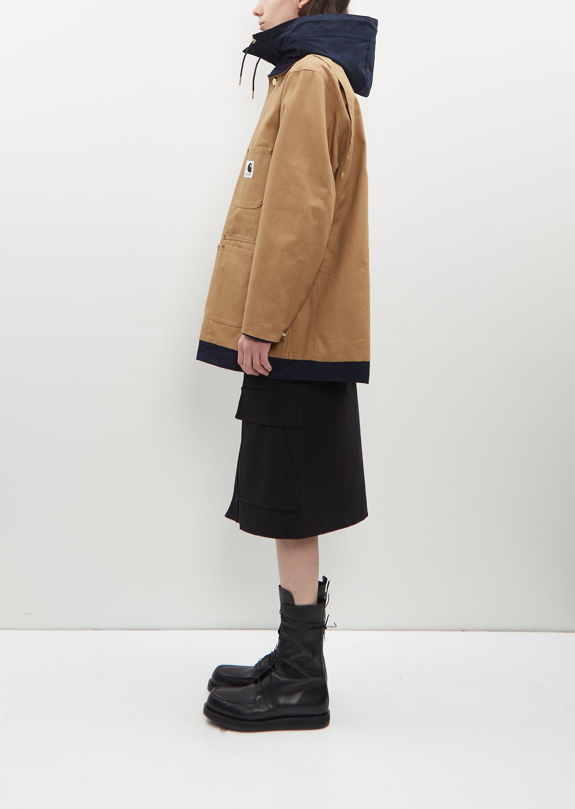 Reversible Hooded Duck Coat – La Garçonne