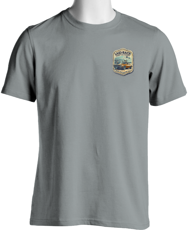 Soundtrack 70 Camaro T-Shirt | Chevrolet throttle therapy by Laid-Back