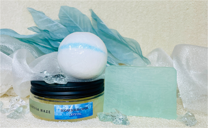 20度の極寒ラトビアの冬」を閉じ込めた「寒くなる」バスアイテムで