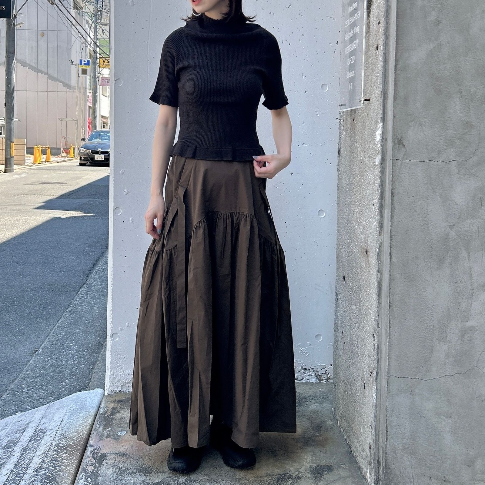 CECILIE BAHNSEN - JUSTICE SKIRT ジャスティススカート / コットン