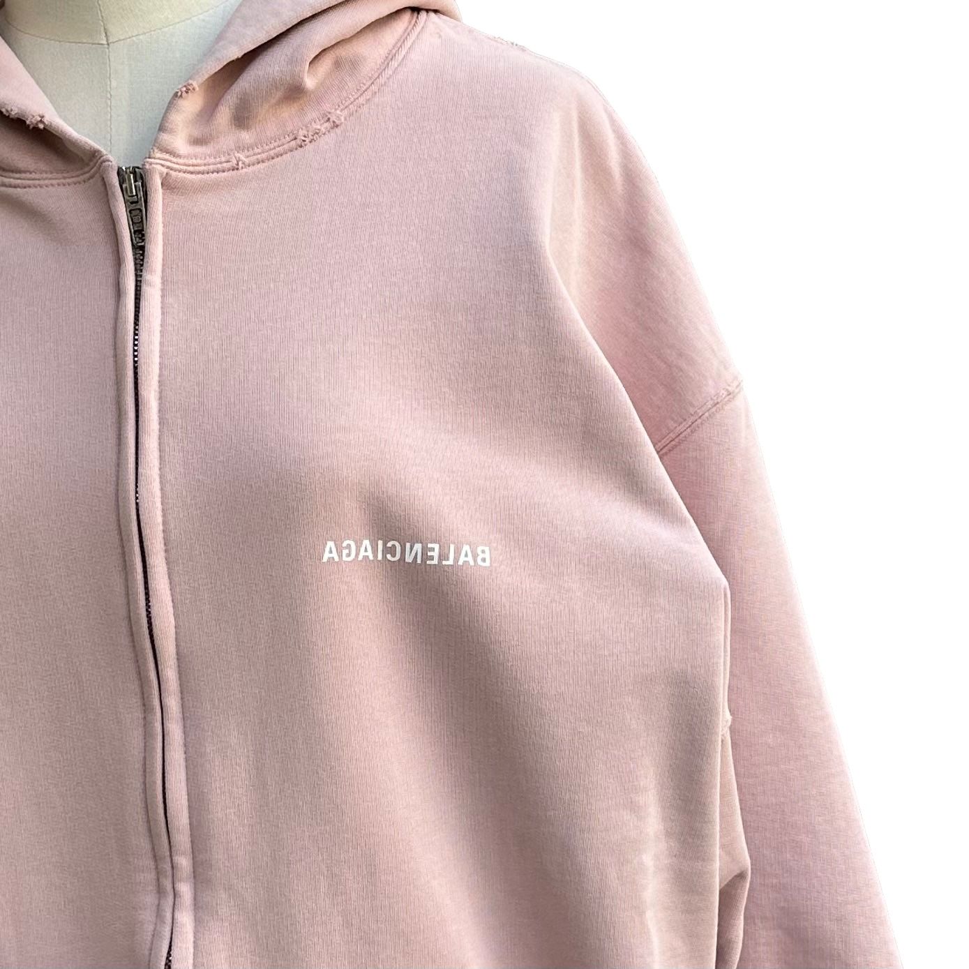 BALENCIAGA - ミラー BALENCIAGA ジップアップ フーディー / パーカー