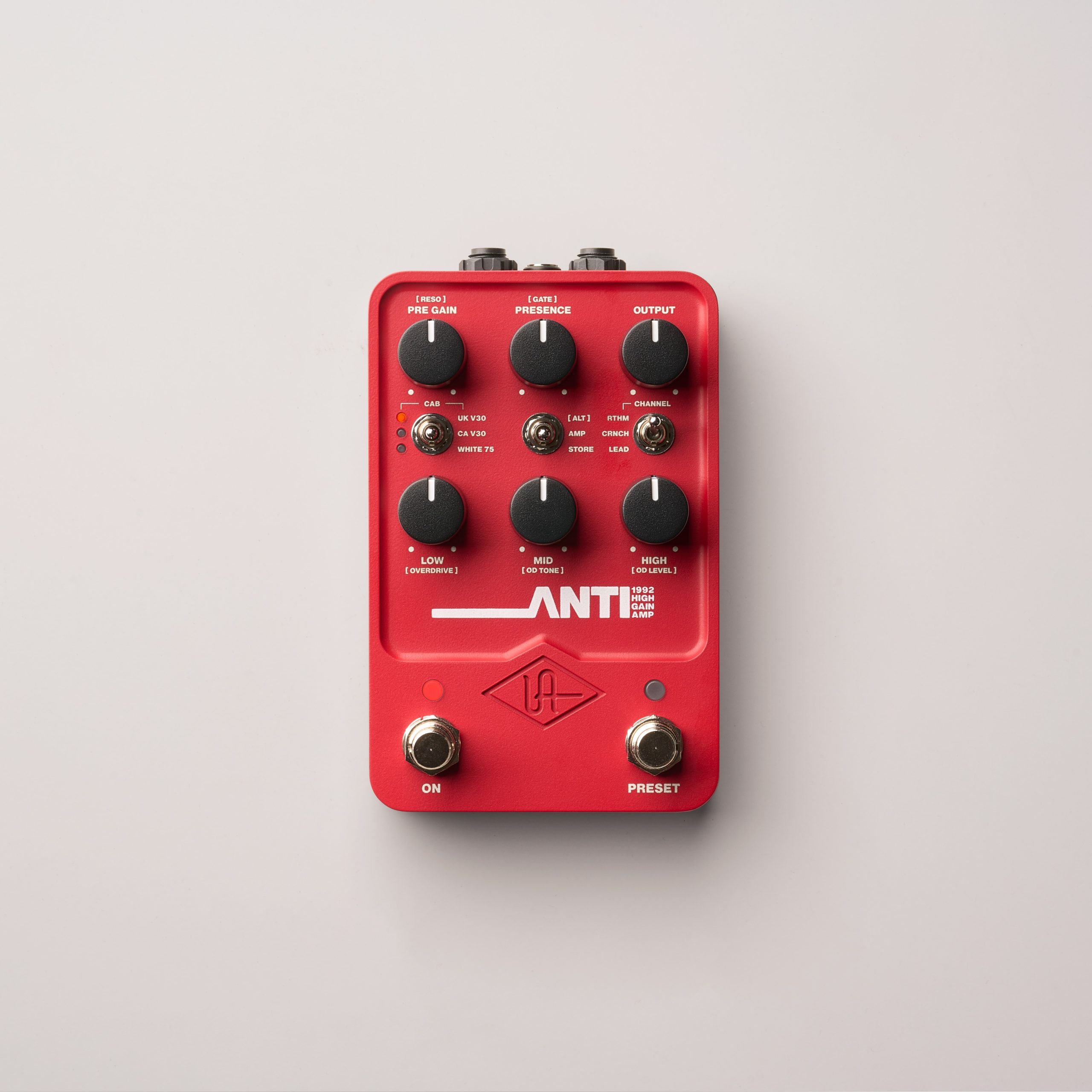 Universal Audio UAFX ANTI 1992 HighGain Amp Pedal - Lauzon Music