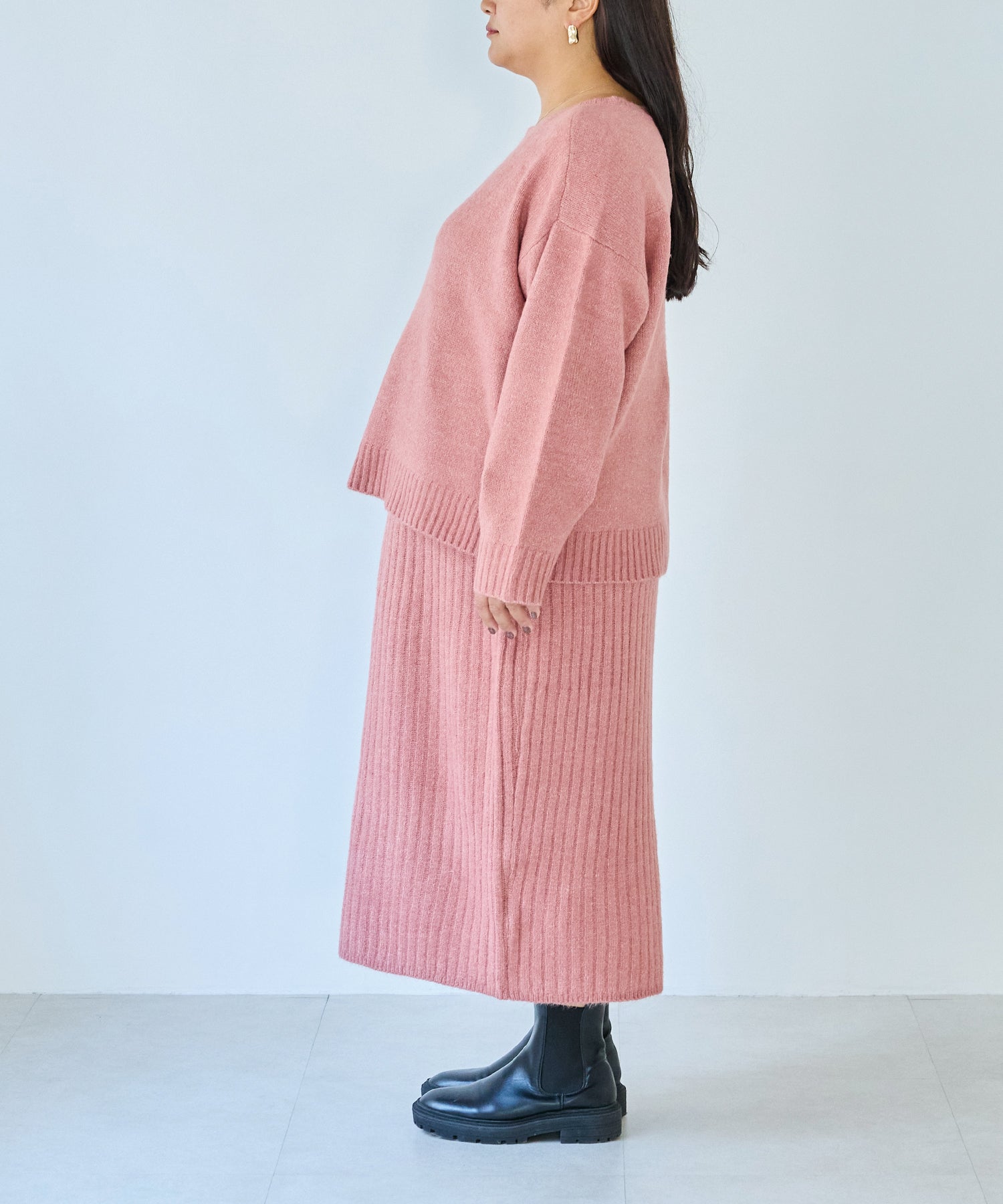 WAAC ニットセットアップ 大きいサイズ WAAC ニットセットアップ