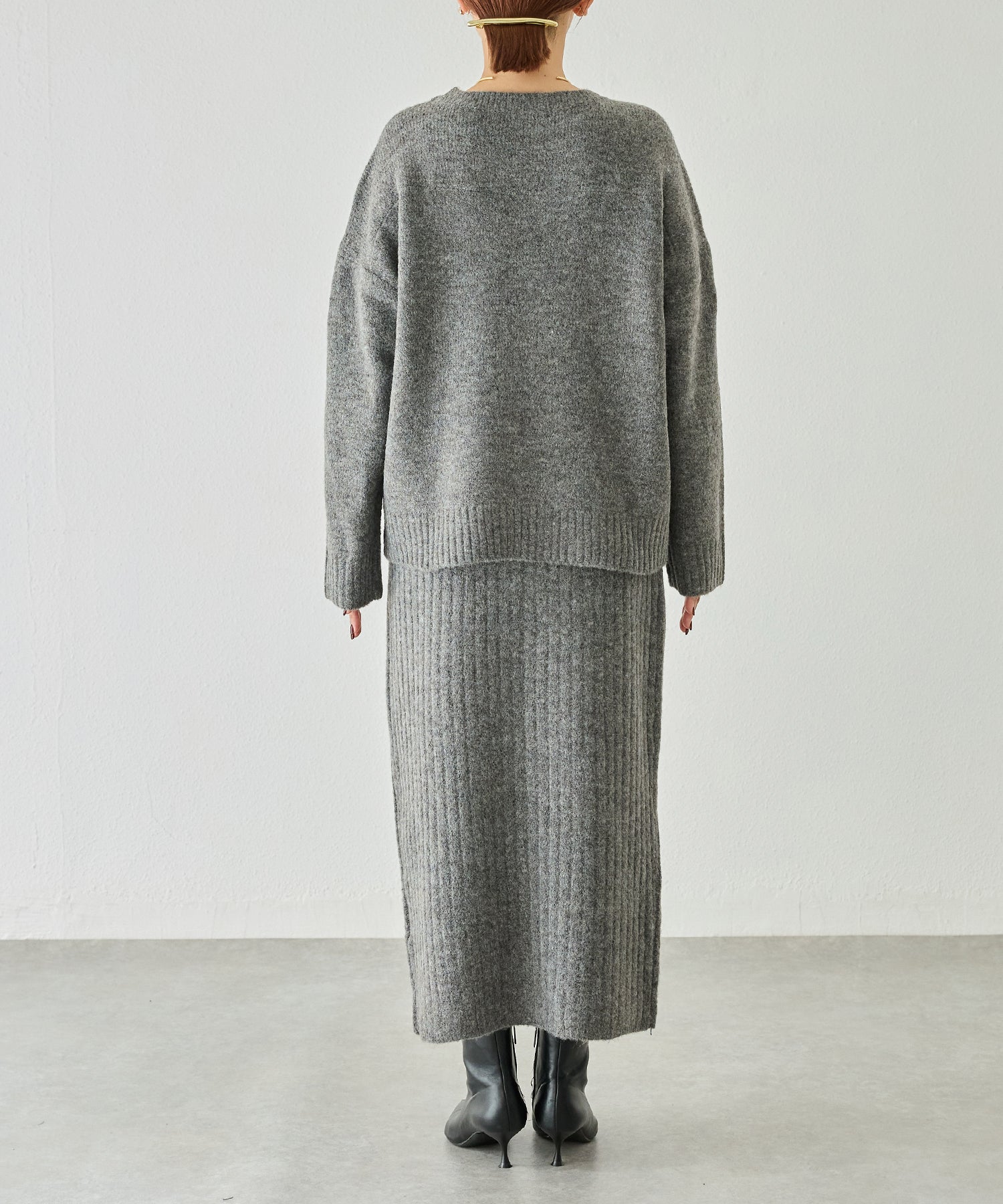 WAAC ニットセットアップ 大きいサイズ WAAC ニットセットアップ