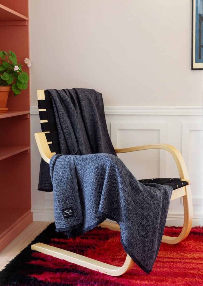 KOLI blanket 135x170cm+fringes – LAPUAN KANKURIT（ラプアンカンクリ）