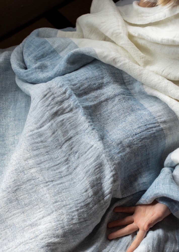 SAARI blanket 145x260cm – LAPUAN KANKURIT（ラプアンカンクリ）