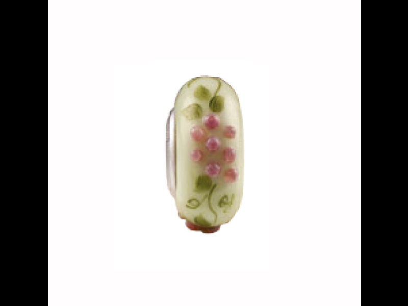 フェントン ウランガラス ワイルドフラワー フェントン ウランガラス