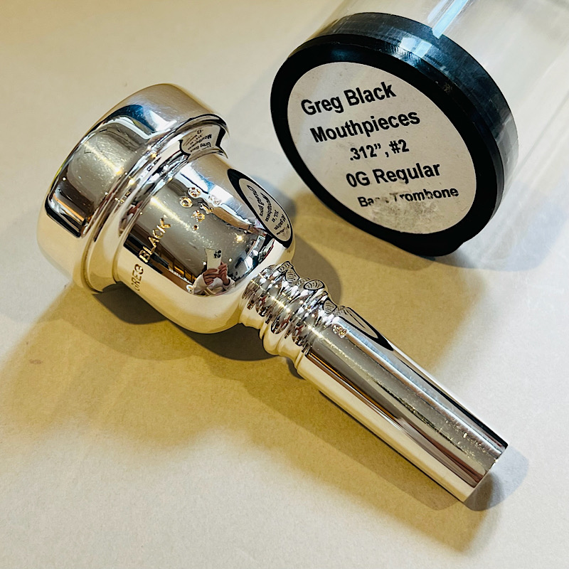 GREG BLACK 1B 10 トランペットマウスピース GP Greg Black