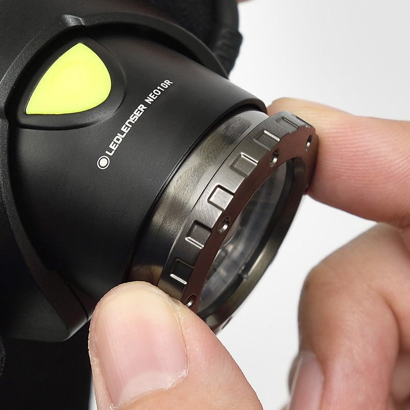 生産終了】Ledlenser NEO10R ｜トレラン用 ヘッドランプ｜レッド