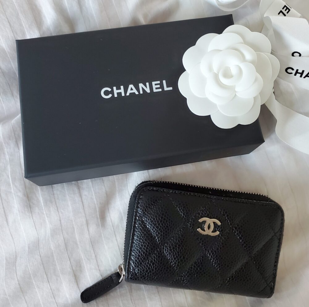 CHANELのミニ財布】クラシック ジップ コインパースを4年愛用してい