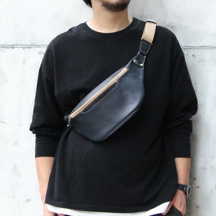 アリゾナレザー／ボディバッグ[nouki1] ｜革鞄・革小物のPORCO ROSSO