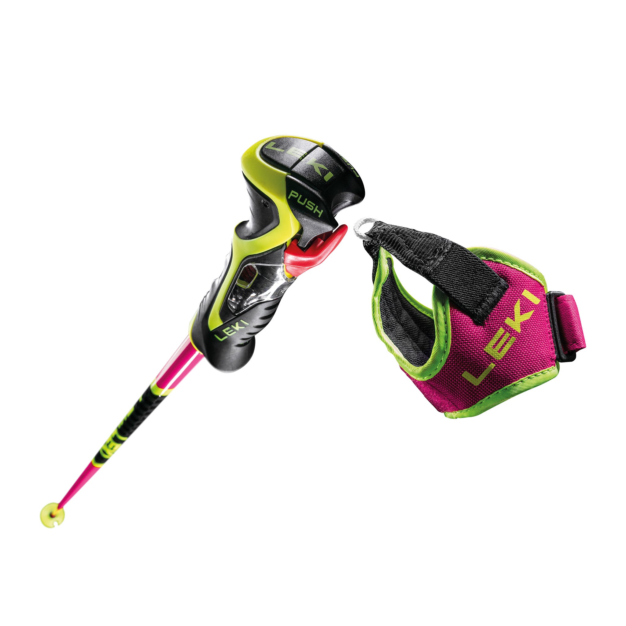 LEKI USA - WCR TBS SL 3D - Ski Racing Poles - All Winter Poles