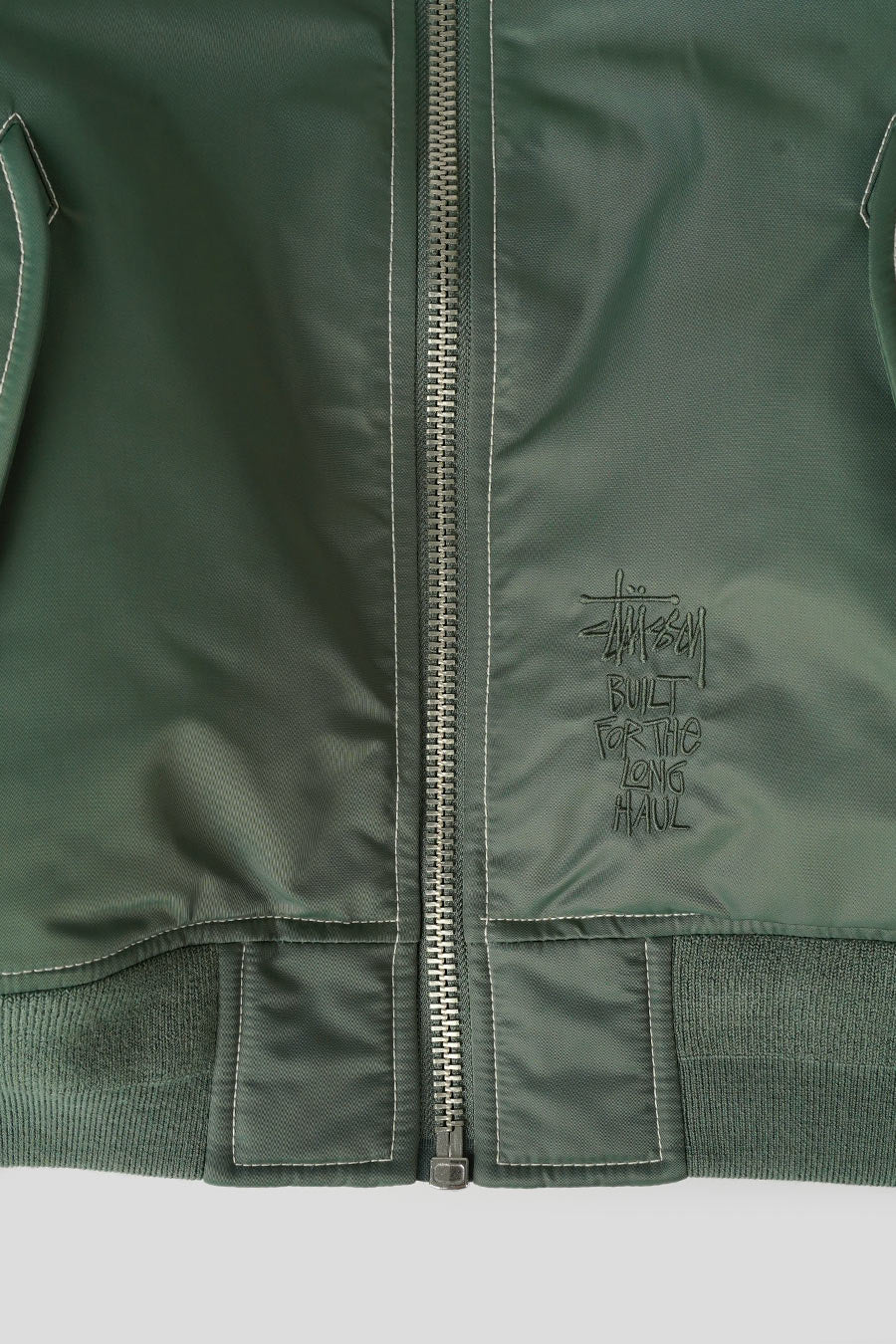 Stussy - GREEN BOMBER JACKET – LE LABO STORE