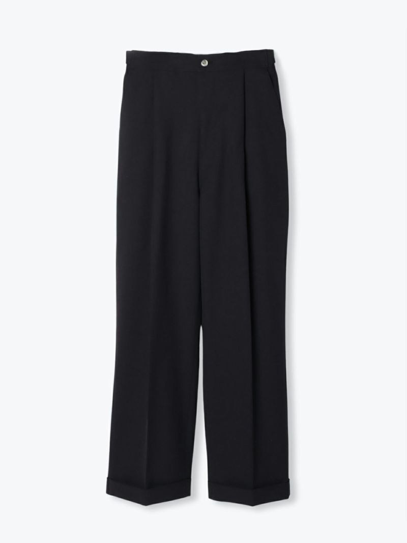 lelill レリル サイドベルトトラウザー