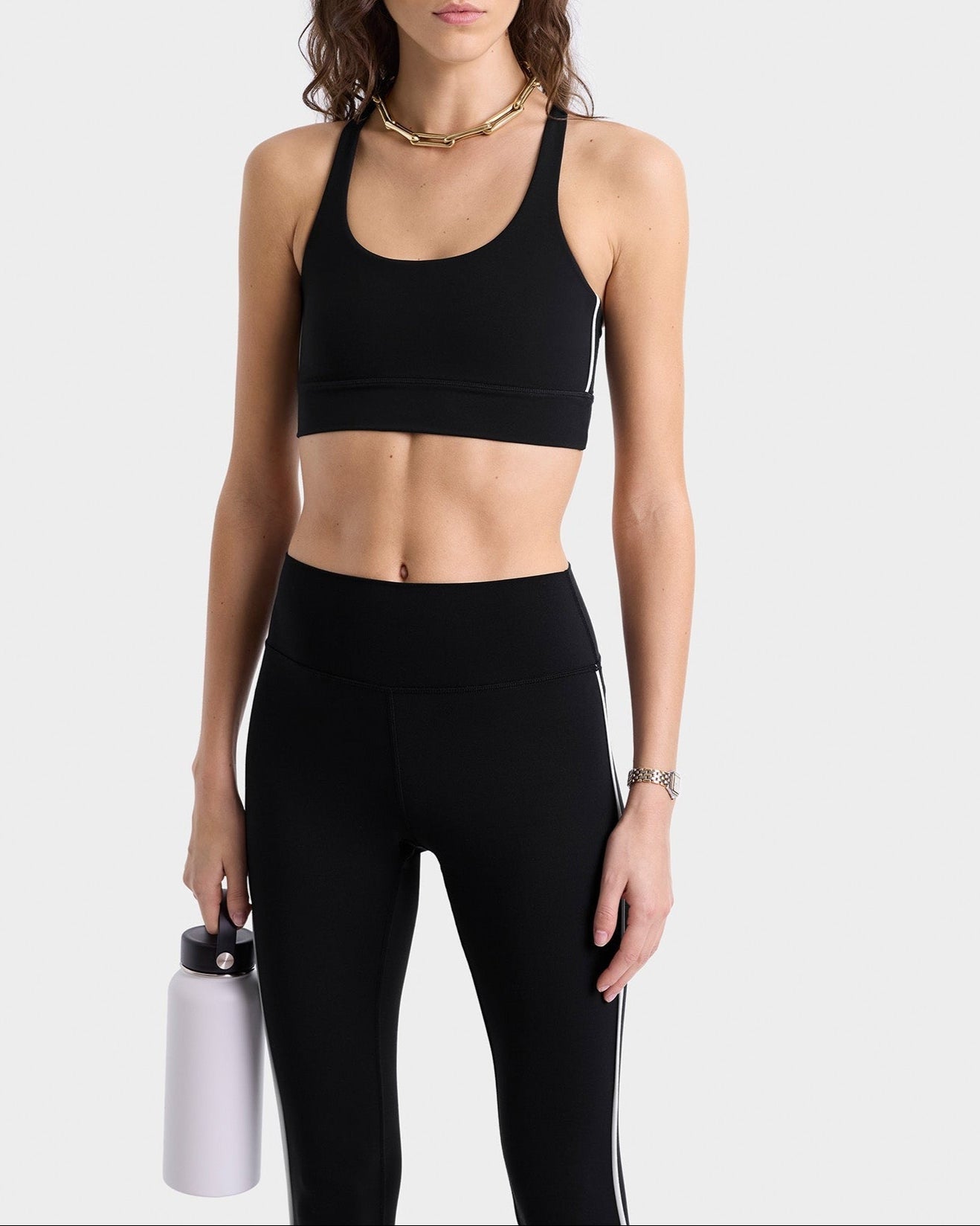 Sporty & Rich Bold Health Active Bra in Black – Leigh's of Breton