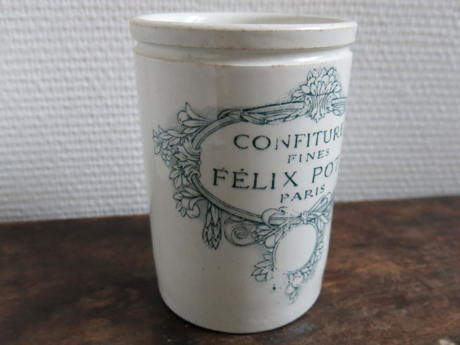 LES ANNEES FOLLES：アンティーク ジャムポット FELIX POTIN