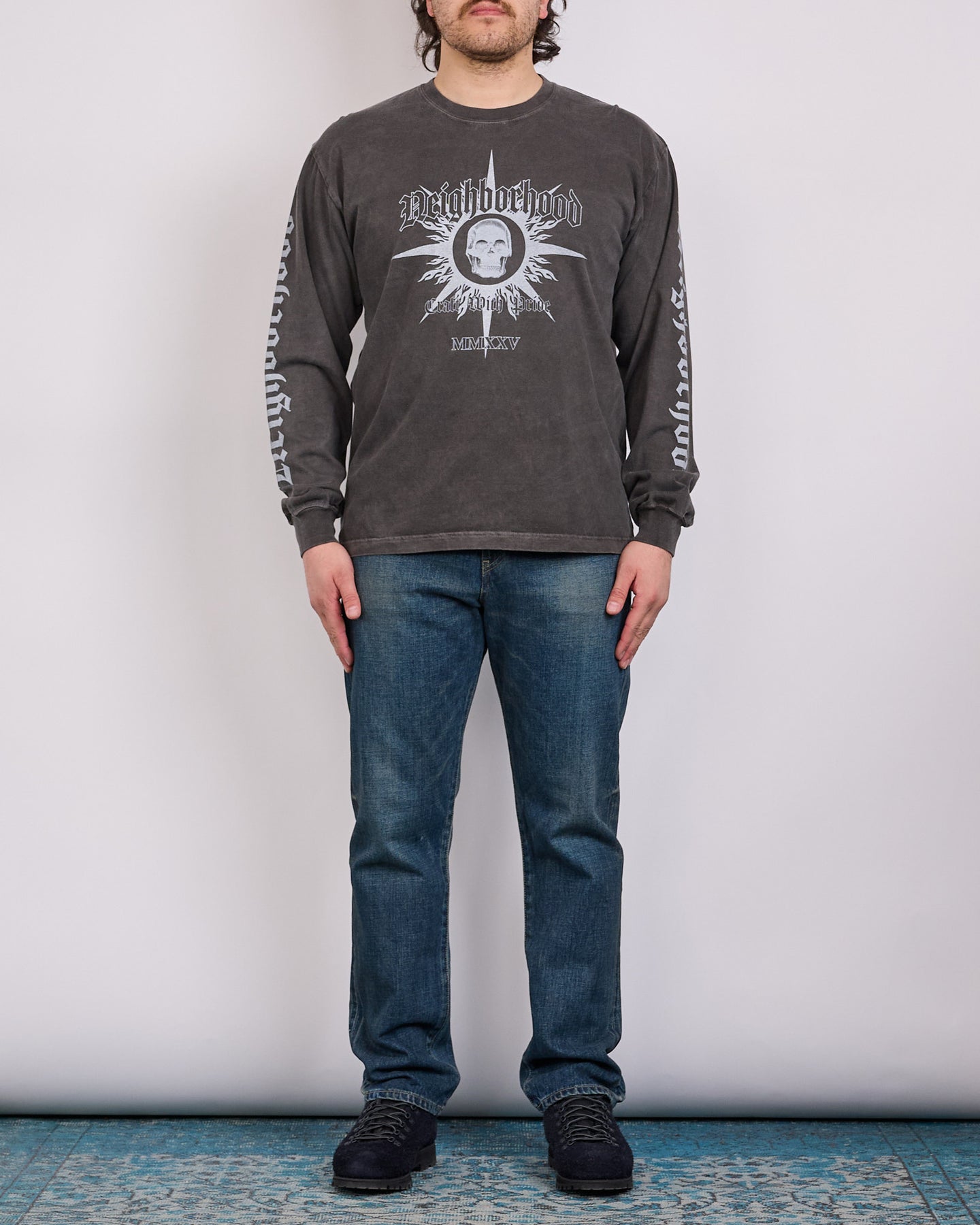 Neighborhood LS-15 Long Sleeve T-Shirt Black – LESS 17