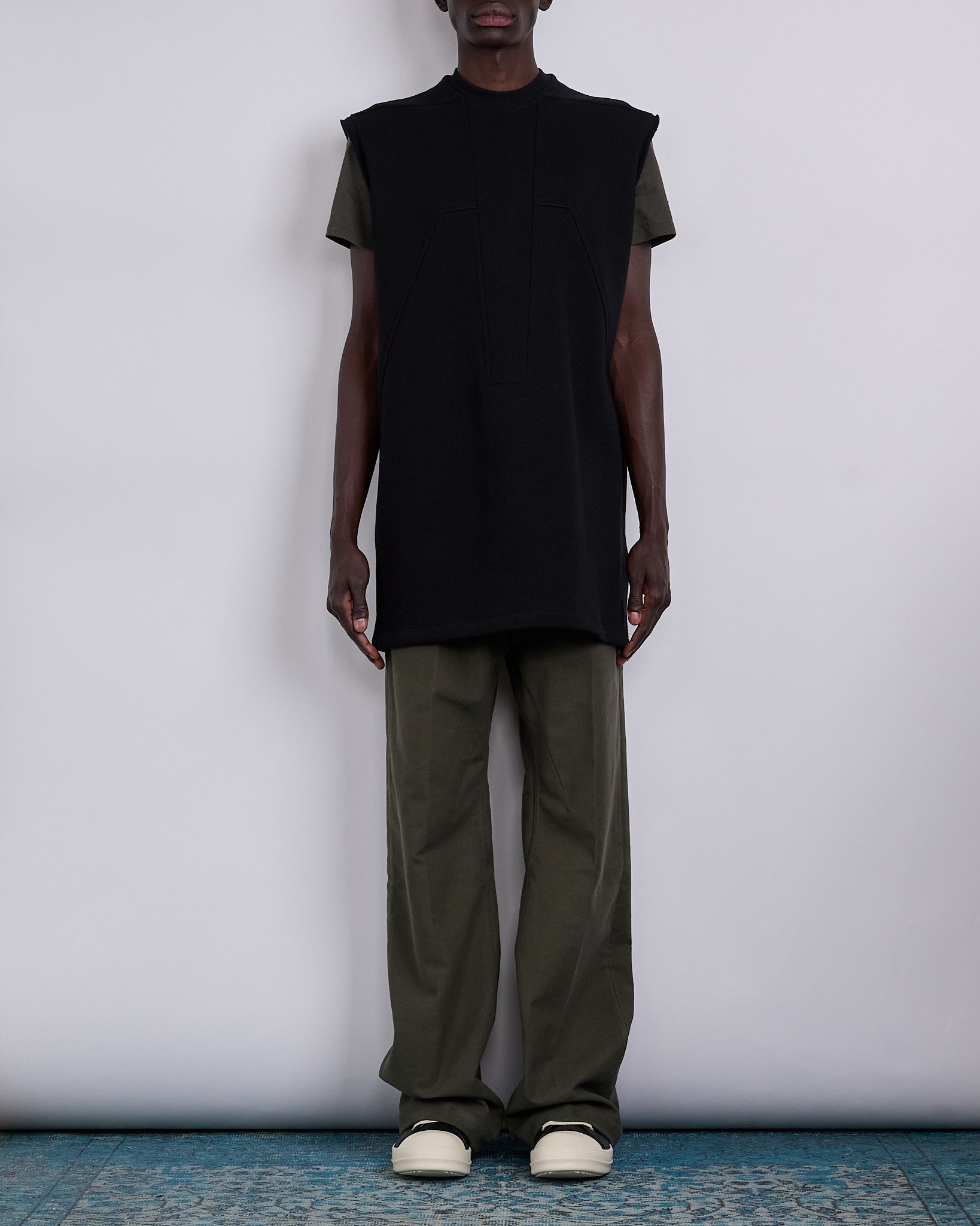 Rick Owens Tarp T Compact Terry Black – LESS 17
