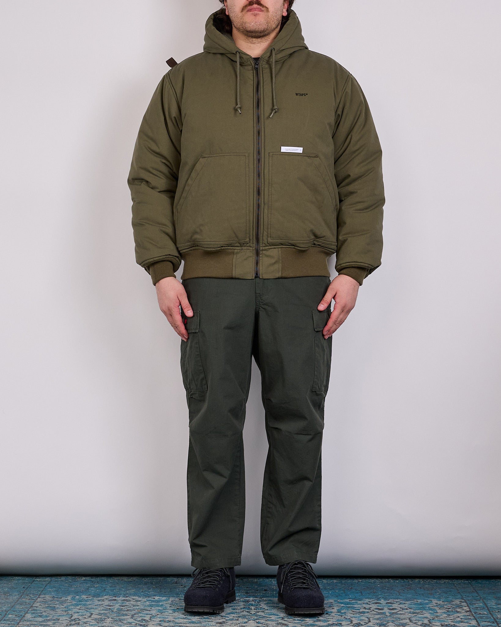 WTAPS Puff D00M Cotton Weather Jacket Olive Drab – LESS 17