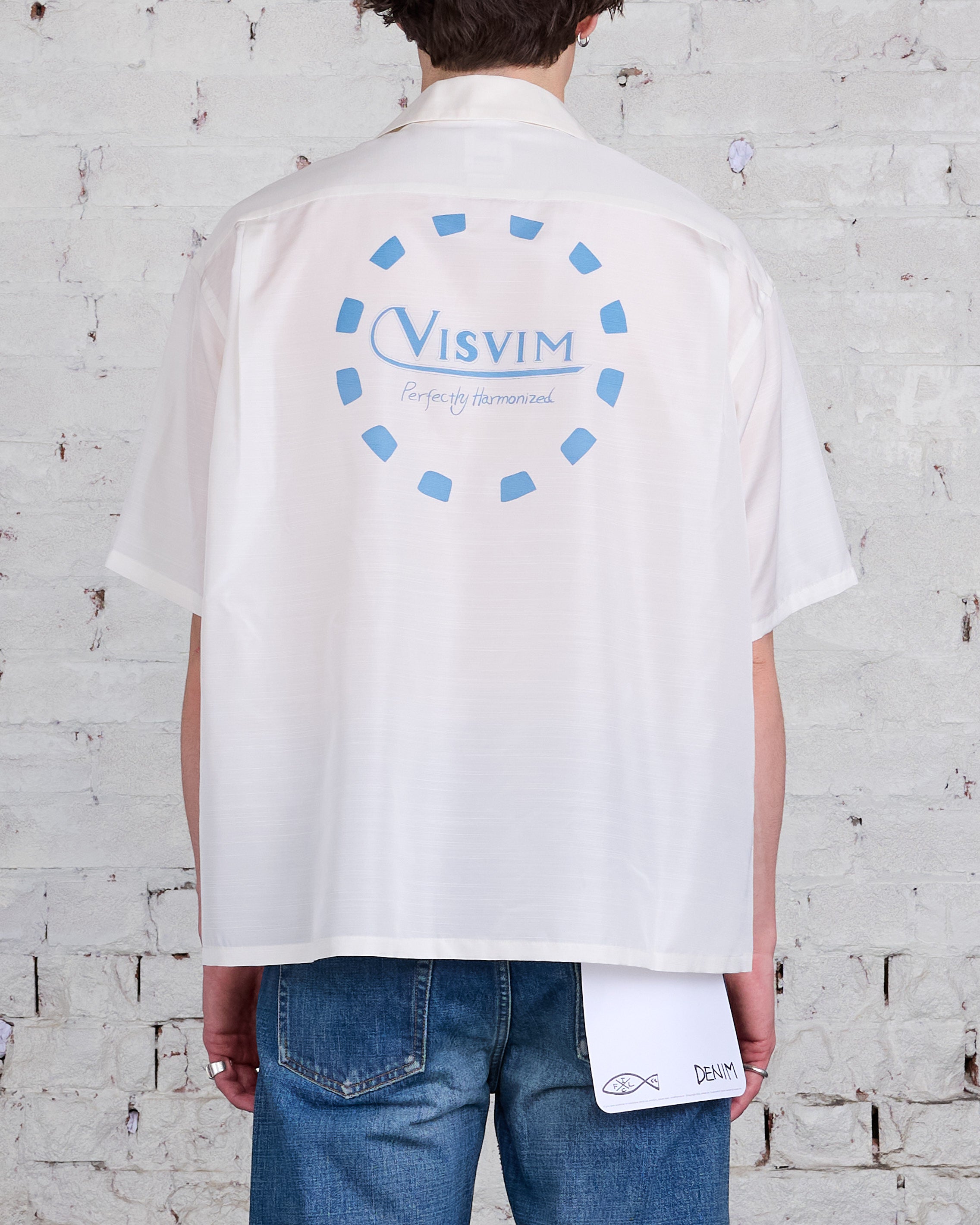 visvim Crosby Button-Down Shirt Silk Off White – LESS 17