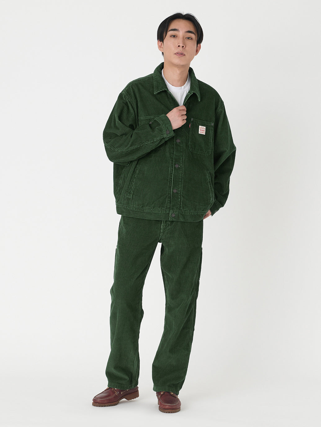 WORKWEAR 568™ ルーズストレート カーペンター グリーン – リーバイス