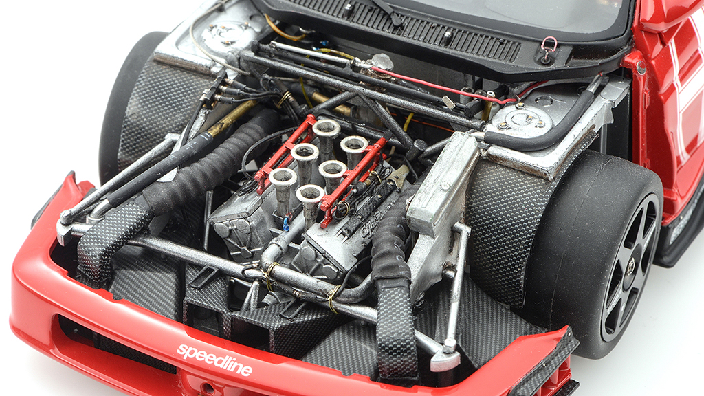 タミヤ製「アルファロメオ 155 V6 TI」を気魄のディテール追加で密度