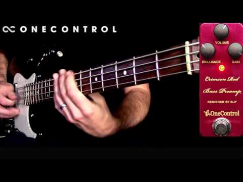 One Control - CRIMSON RED BASS PREAMP – LEP INTERNATIONAL