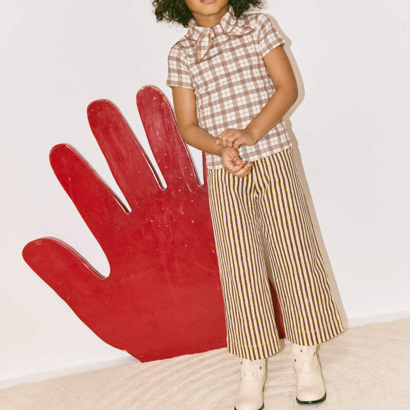 D1】Misha&Puff（ミーシャアンドパフ）2026SS BEACH PANT -COLA