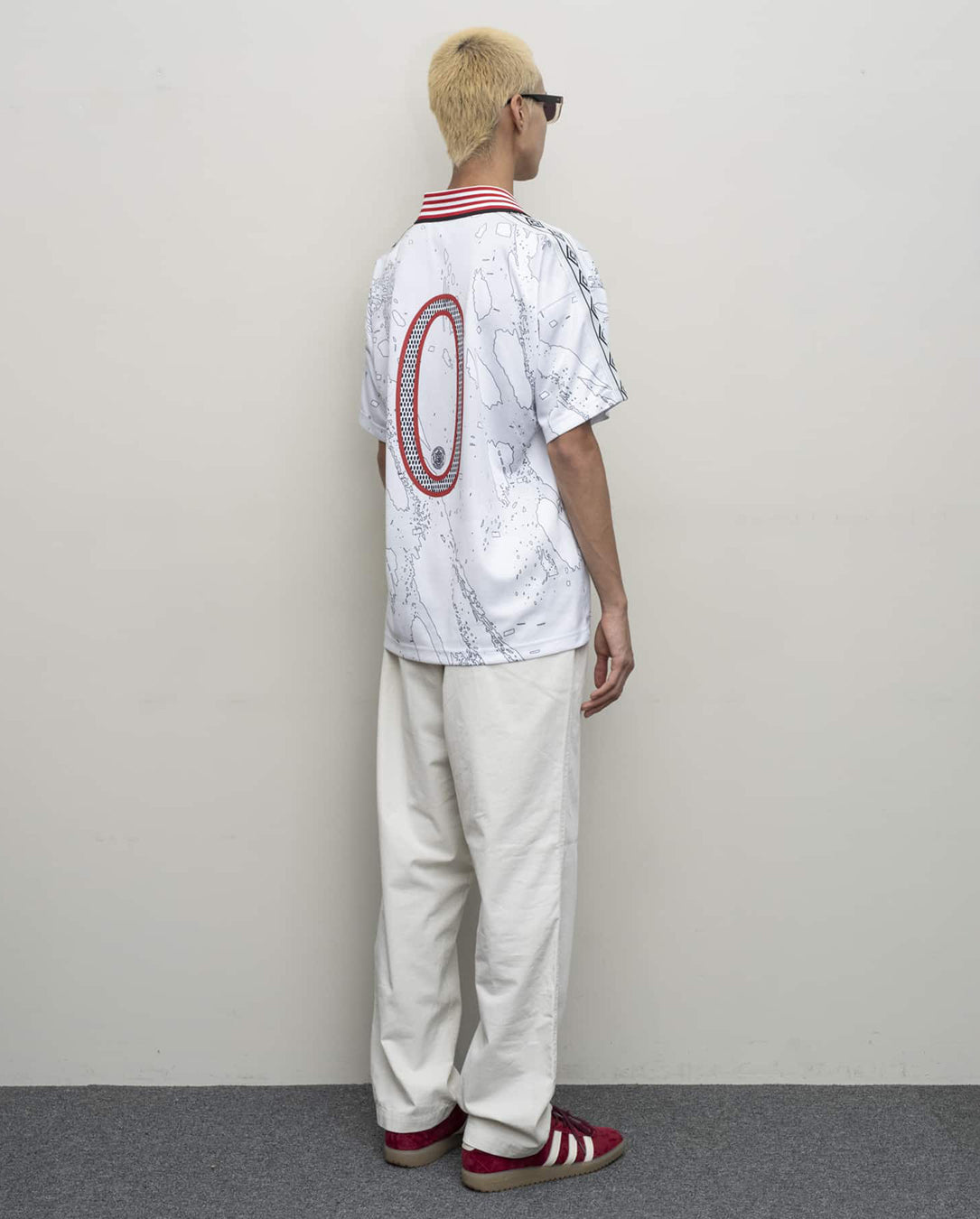 Bal/Umbro Soccer Jersey white – LOVE nagoya
