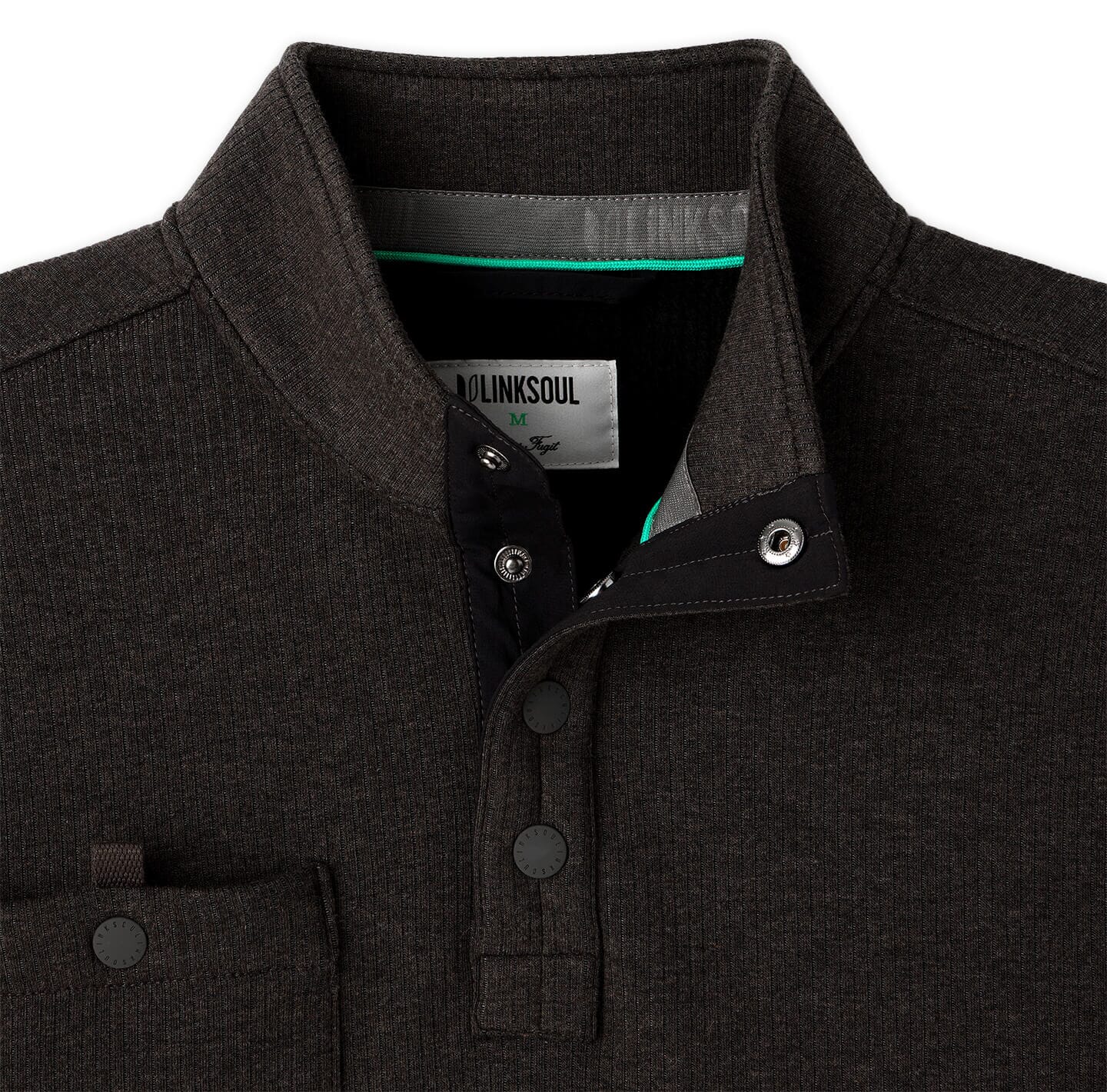 Bandon Quarter Snap | Cozy Stretch Fleece - LINKSOUL