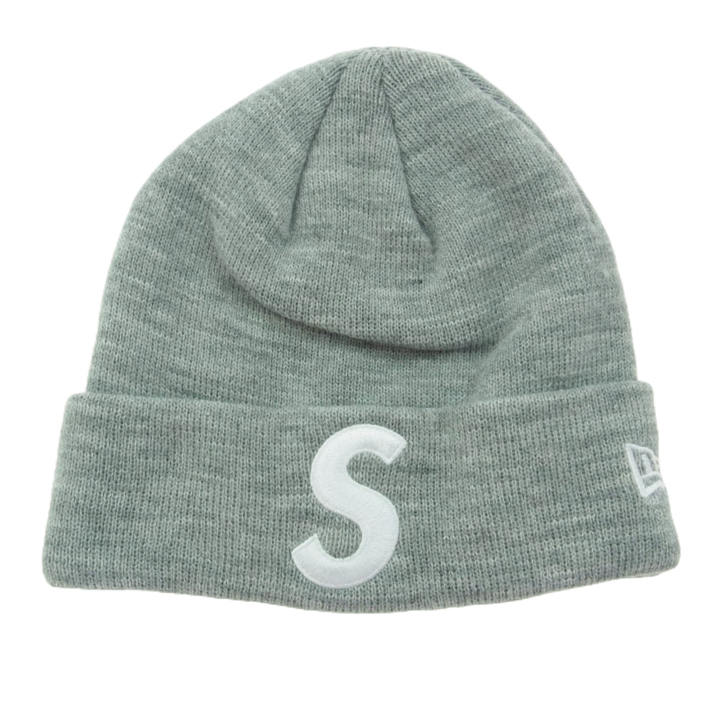 Supreme ニット帽 グレー ロゴ入り 【公式通販】