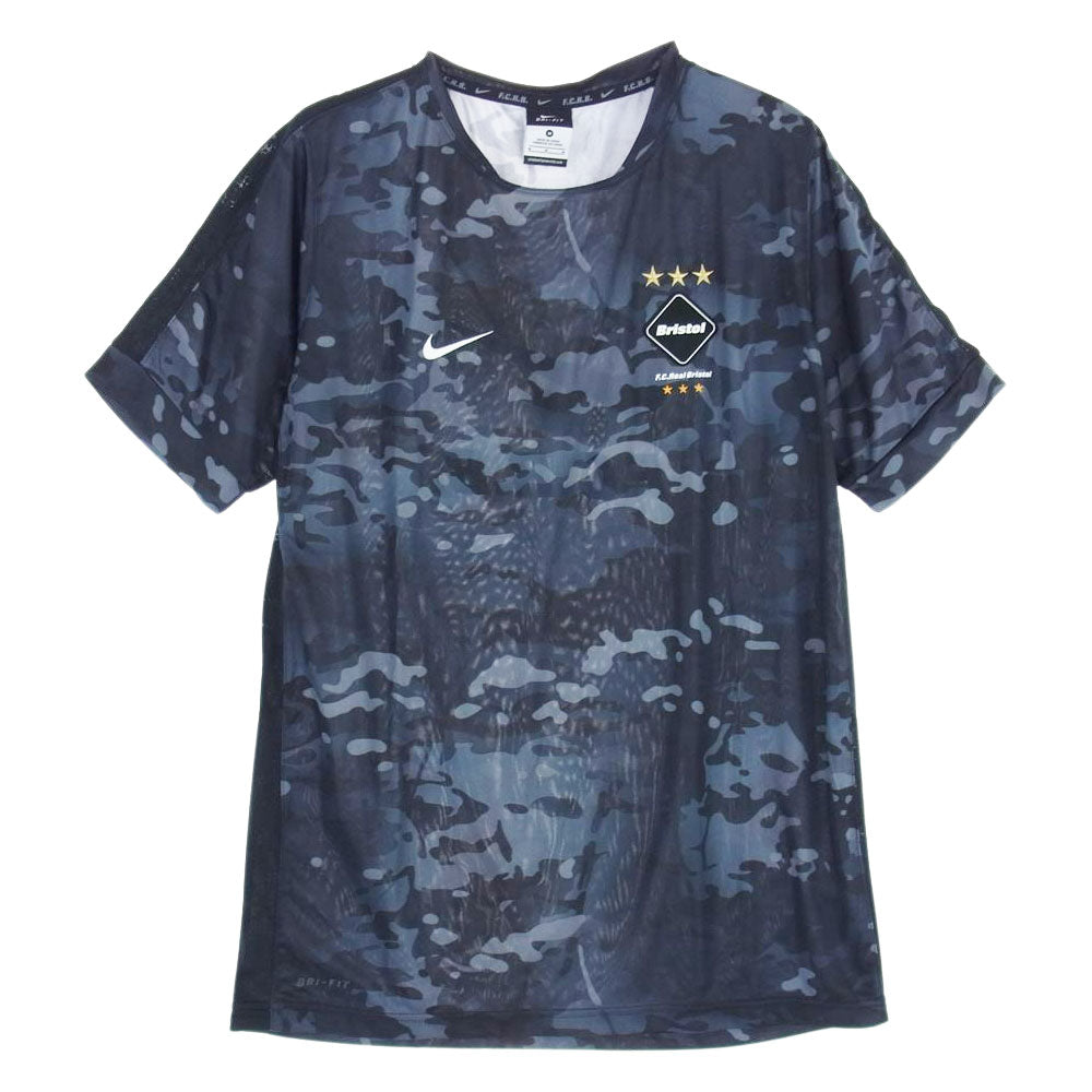 ナイキ NIKE x fcrb x honeybeeトリプルネーム 黒 迷彩柄 ナイキ NIKE