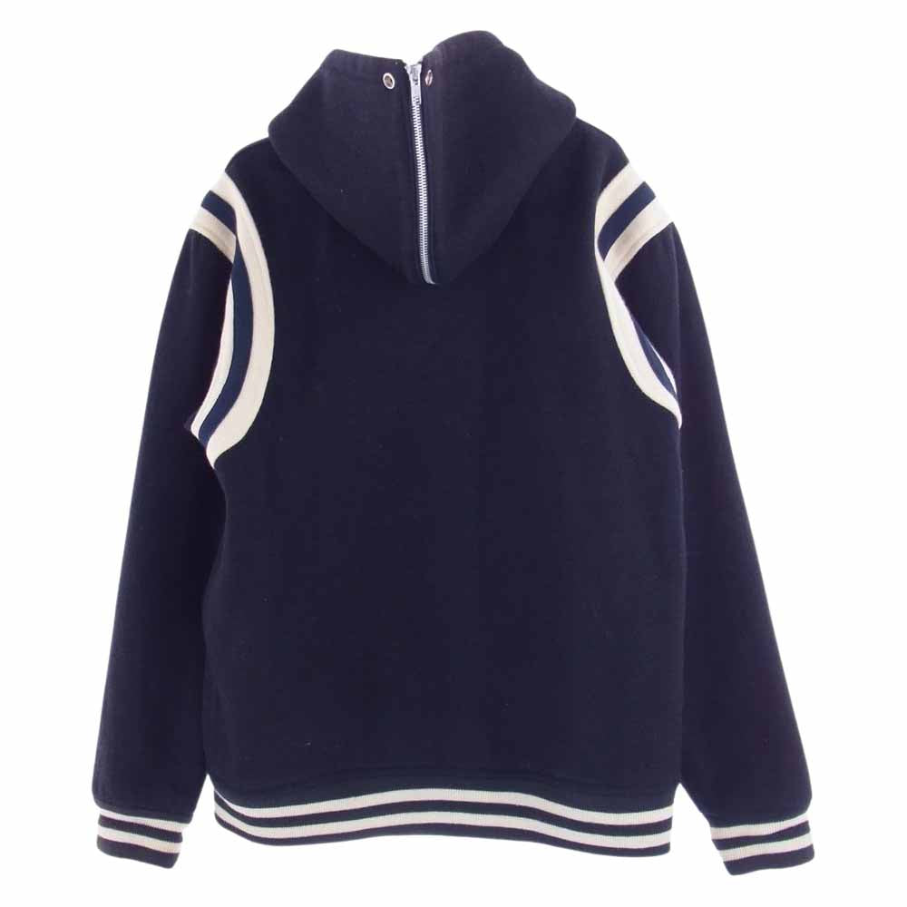 Supreme シュプリーム 初期 カナダ製 Hooded Varsity Jacket Sロゴ