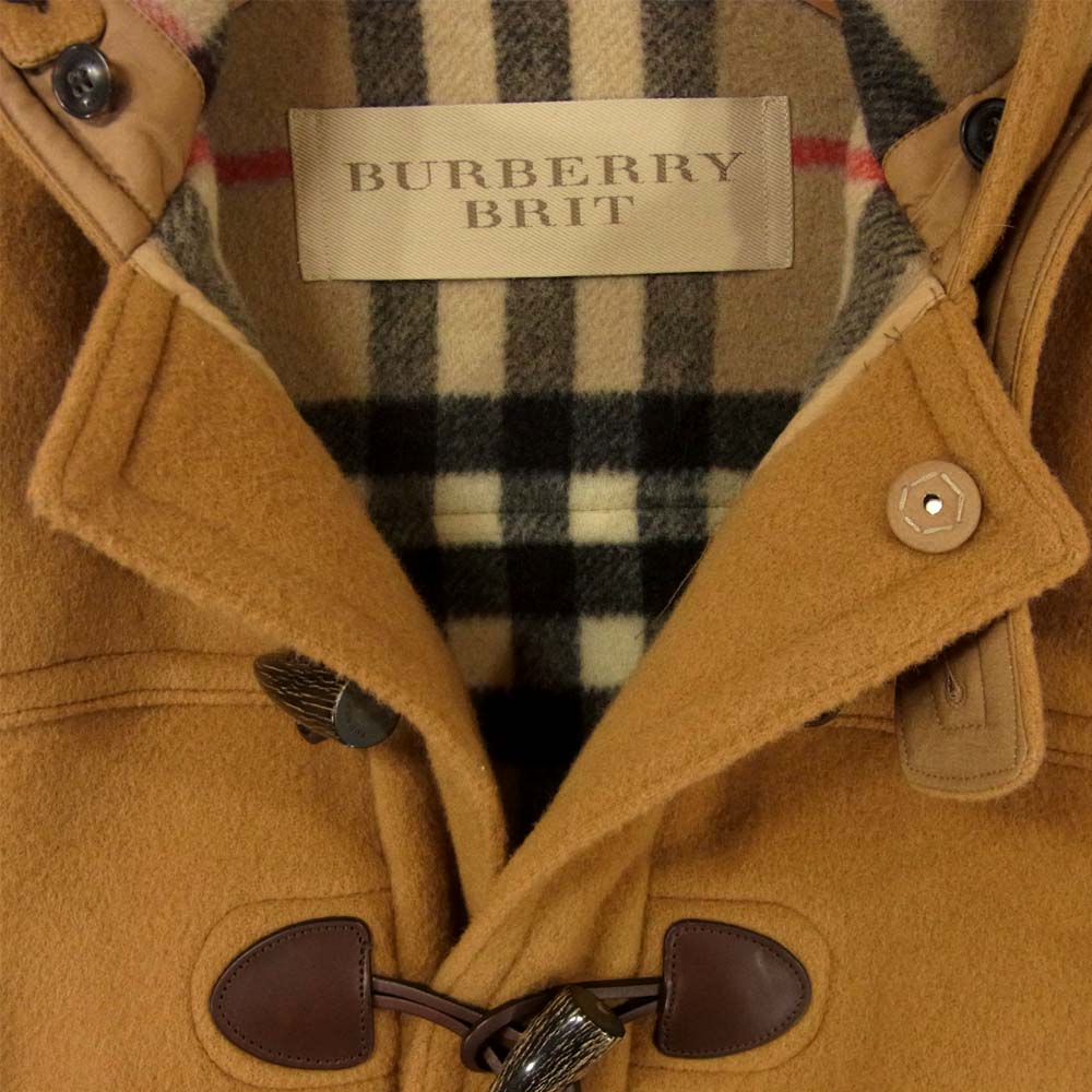 英国製】BURBERRY 最上級ライン 裏地ノバチェック柄 ダッフルコート