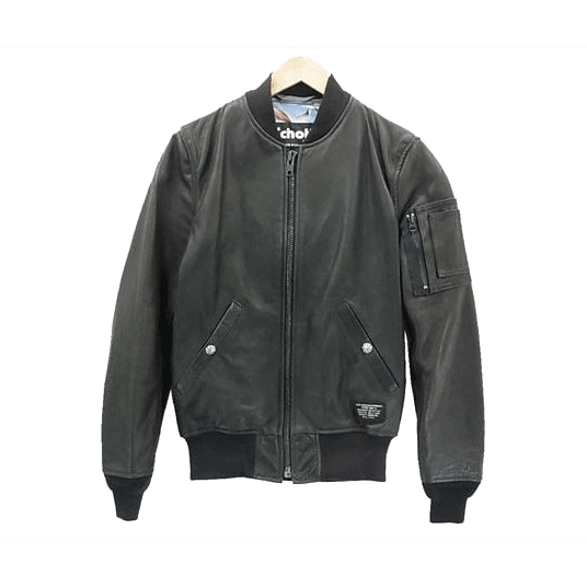 ロンハーマン × SCHOTT MA-1 レザー ジャケット 買取実績