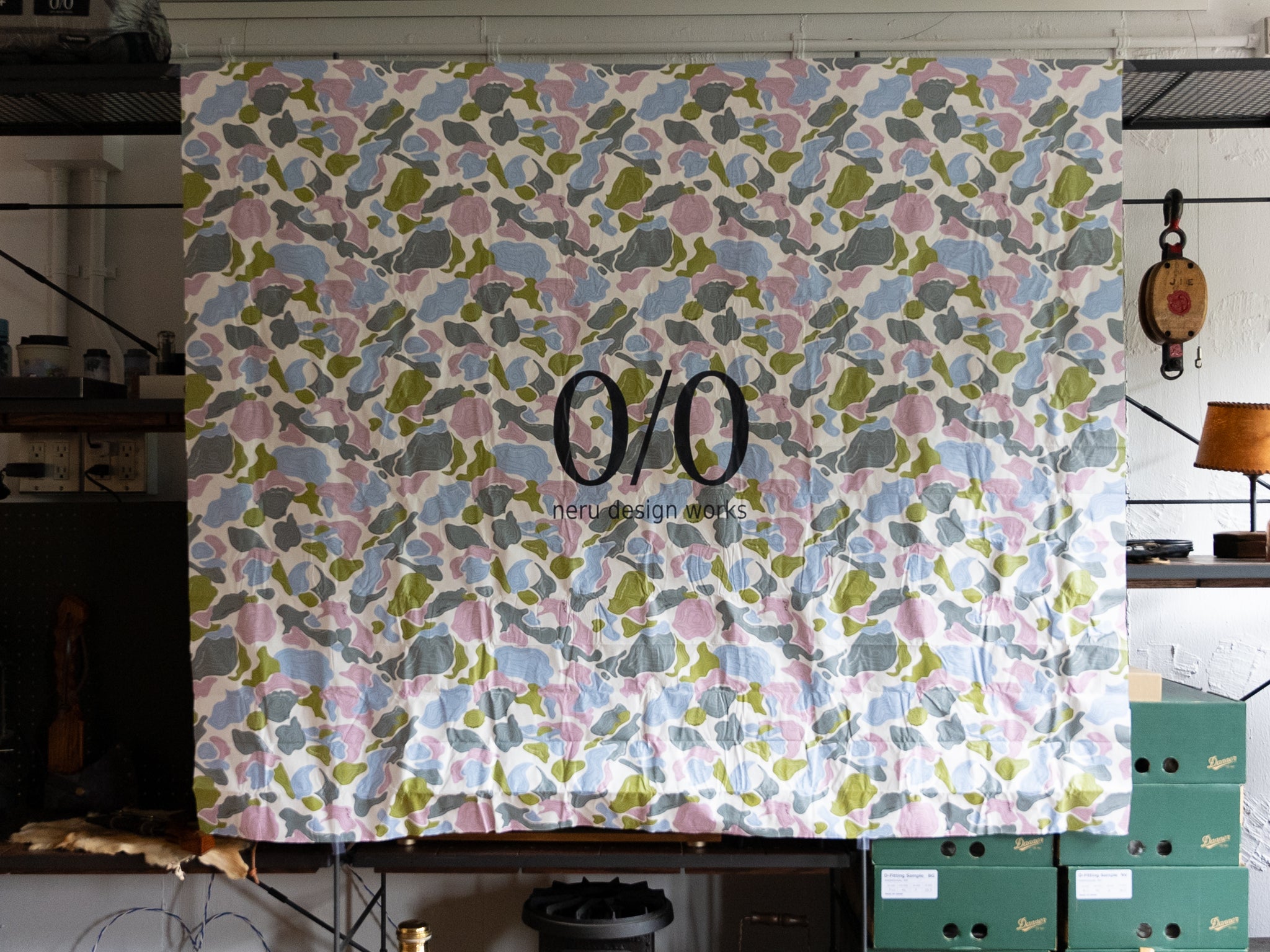 ネルデザインワークス FROMSCRATCH TOPO CAMO SAIBORG 抽選販売】TOPO