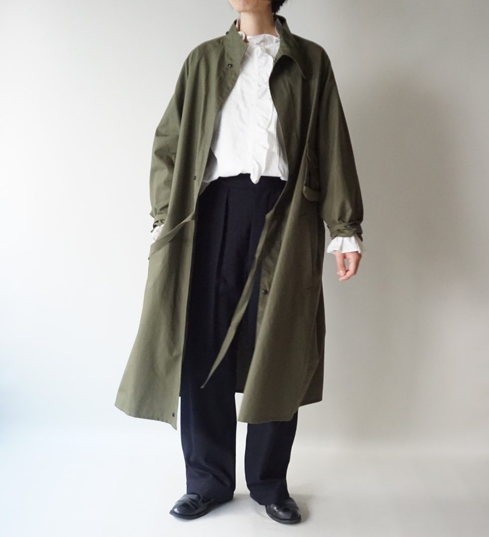 NIGEL CABOURN UK ARMY/ガスケープコート/美品